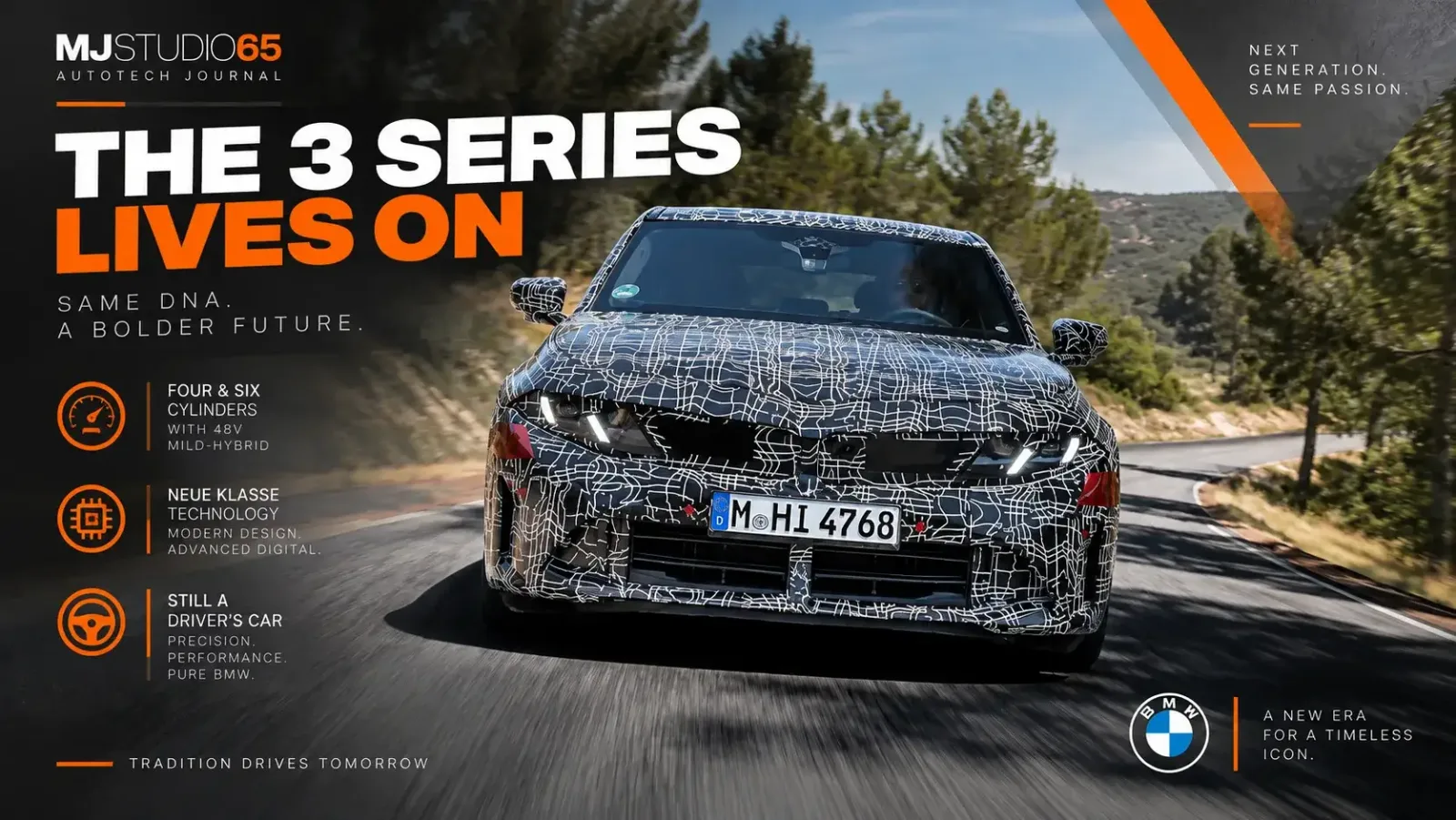 BMW Isn't Giving Up on the Combustion 3 Series and the Next One Looks Very Different