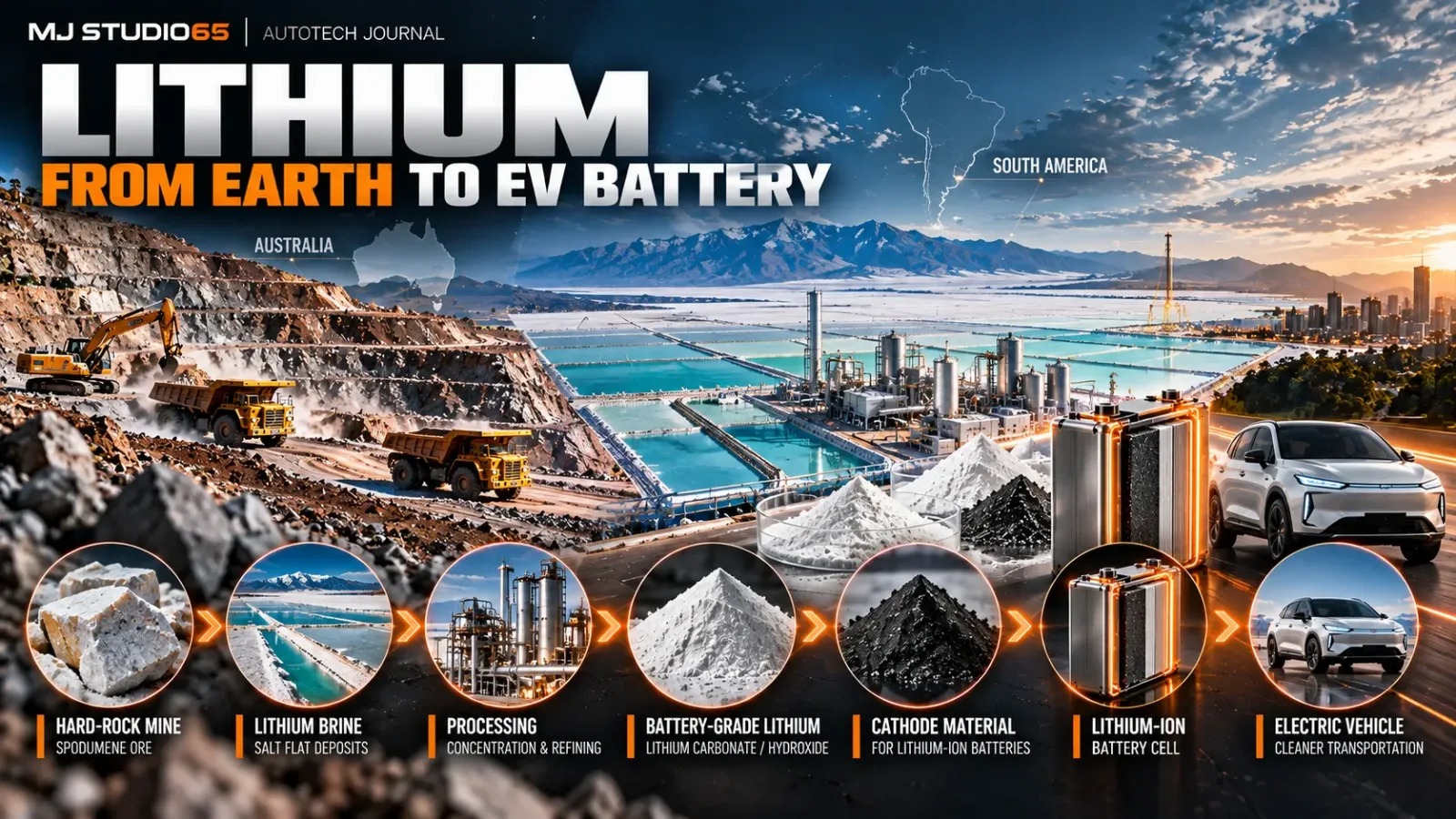 From Earth to EV Battery: The Real Story Behind Lithium