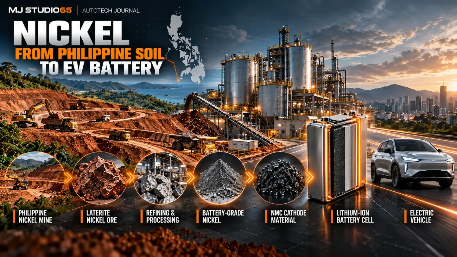 From Philippine Soil to EV Batteries: The Real Story Behind Nickel