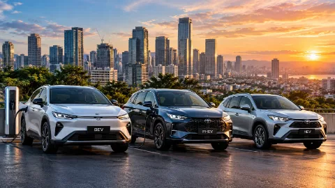 PHEVs Lead the Shift, Philippine EV Sales Hit 24.7% in 2026